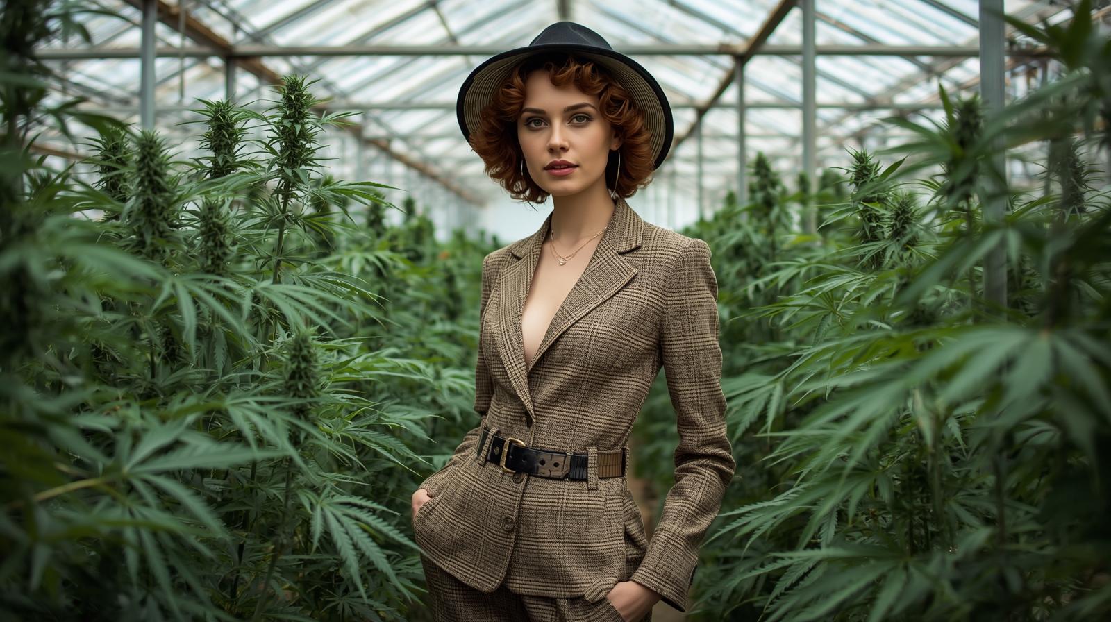 staklenik, proizvodnja konoplje